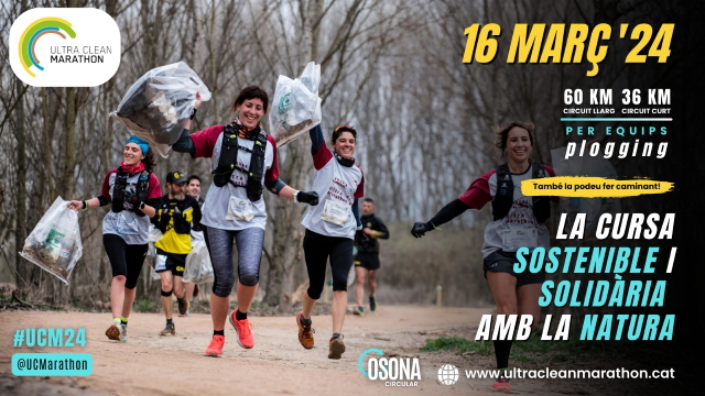 Arriba l’Ultra Clean Marathon, una cursa sostenible i solidària amb la natura